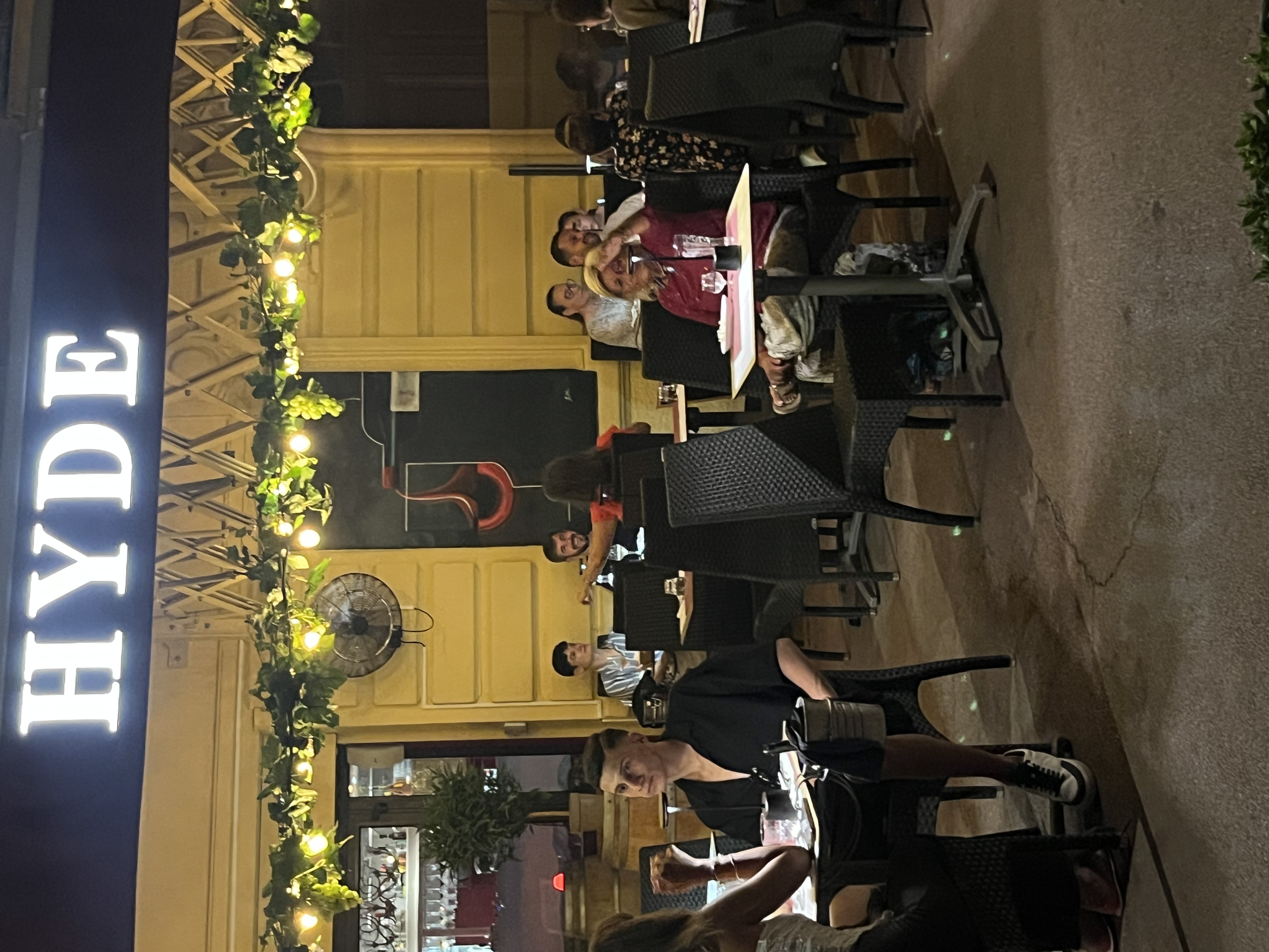 Salle du restaurant HYDE Bistro
